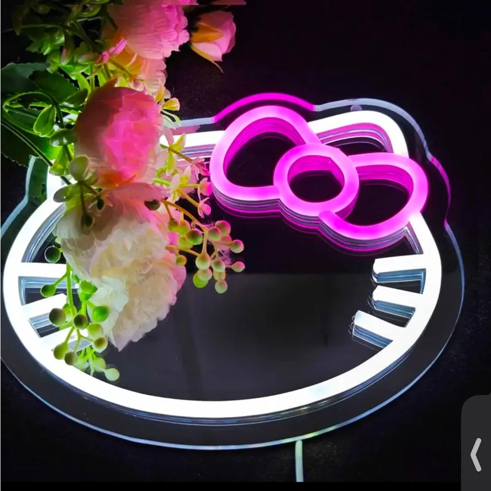 Hello Kitty Neon Light Mirror